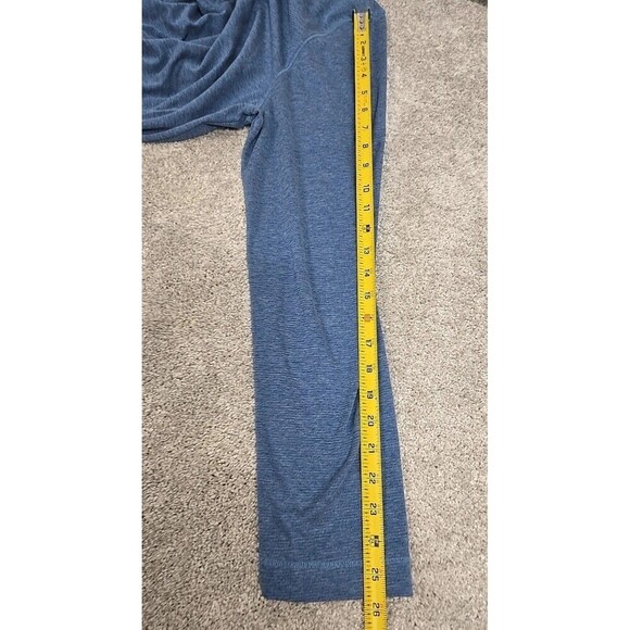 MICHAEL KORS Quarter-Zip Pullover Sweater Blue Men's Size L - Picture 9 of 9